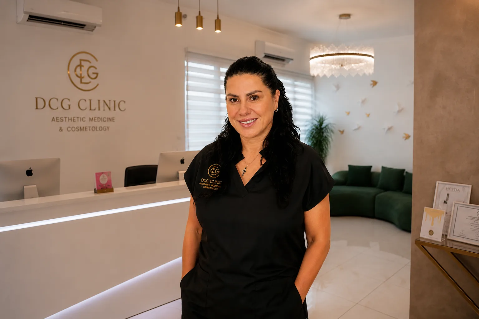 Dr. Kalliopi Gerakiou, founder of DCG Clinic, Limassol